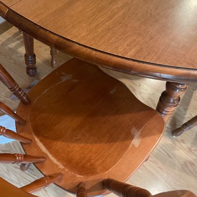 Sale Photo Thumbnail #64: Chairs are worn