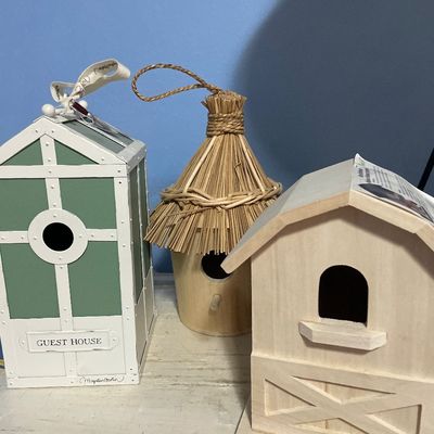 Sale Photo Thumbnail #122: Birdhouses with lamp