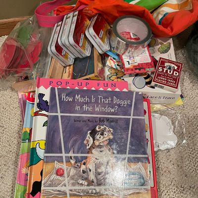 Sale Photo Thumbnail #396: Kids books and puzzles