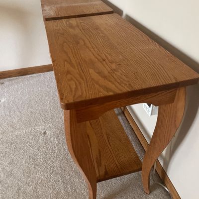 Sale Photo Thumbnail #6: Pair of tables
24” w x 13” d