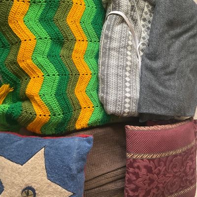 Sale Photo Thumbnail #30: Includes 2 brown rugs