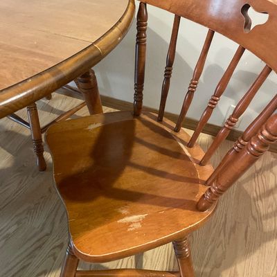 Sale Photo Thumbnail #63: Chairs are worn