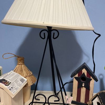 Sale Photo Thumbnail #124: Birdhouses with lamp