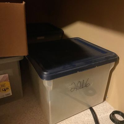 Sale Photo Thumbnail #488: File storage boxes
