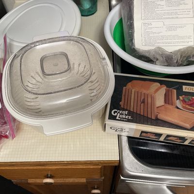 Sale Photo Thumbnail #100: Storage containers, cookie cutters & more