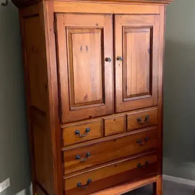 Sale Photo Thumbnail #46: Rustic Armoire