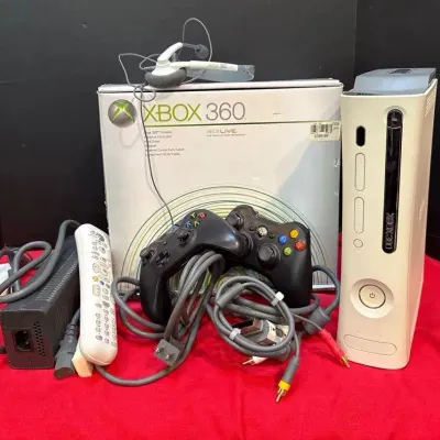 Sale Photo Thumbnail #21: Xbox 360 Game Console With 2 Controllers 
