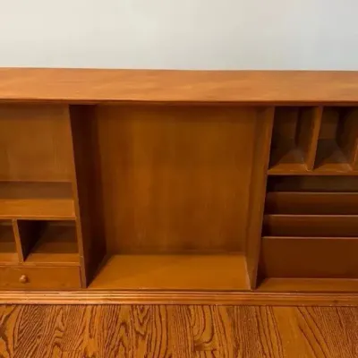 Sale Photo Thumbnail #59: Wood Desktop File/Storage Shelf Unit
