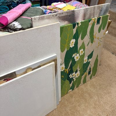 Sale Photo Thumbnail #22: Large canvases.