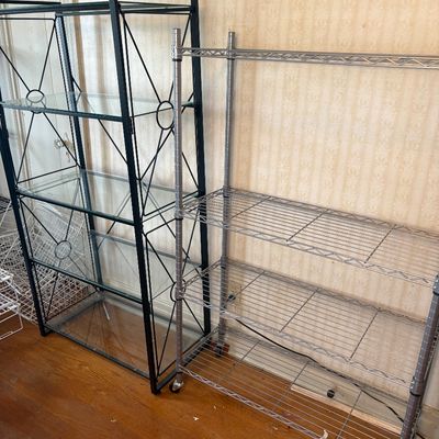 Sale Photo Thumbnail #83: More fabric will be added to this shelf.