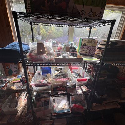 Sale Photo Thumbnail #89: Craft supplies.