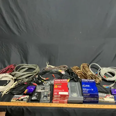 Audio/video Cables, VHS Tapes & Blank Media 