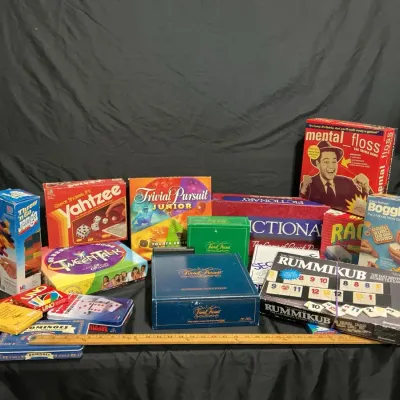 Classic Family Board & Card Game Collections