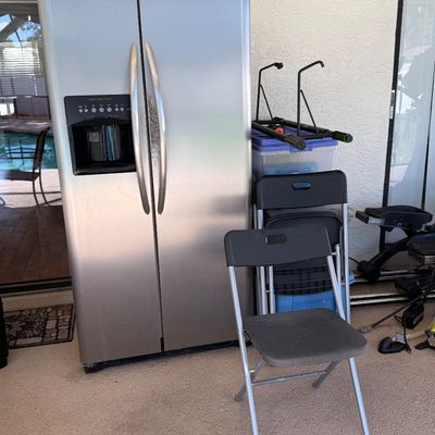 Sale Photo Thumbnail #122: Side by side fridge 