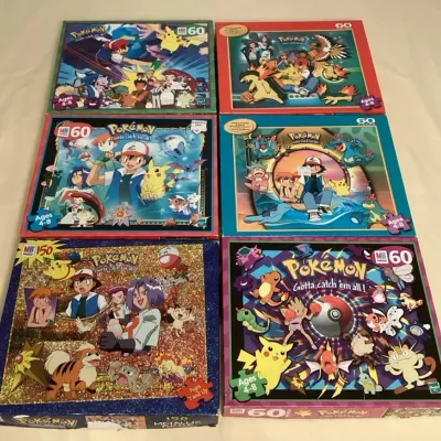 CCM052 Six Vintage Pokémon Puzzles