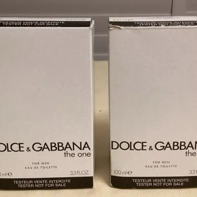 CCM084 Two Men’s Dolce & Gabbana The One Eau De Toilette Sprays New