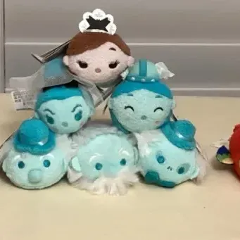 CCM057 Eighteen Disney Mr. Toad, Haunted Mansion & Tiki Room Tsum Tsum Plushies 