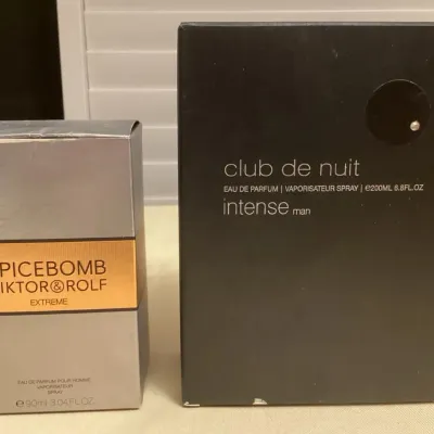 CCM088 Men’s Victor & Rolf Spicebomb Extreme & Club De Nuit Intense Man Eau De Parfum Sprays New