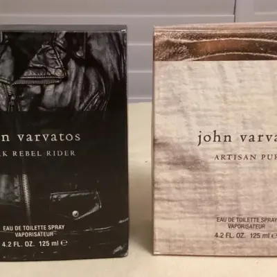 CCM087 Men’s John Varvatos Dark Rebel Rider & Artisan Pure Eau De Toilette Sprays New