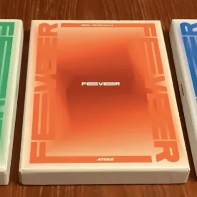 CCM011 Three K-Pop ATEEZ Zero: Fever Part. 3 Box Sets