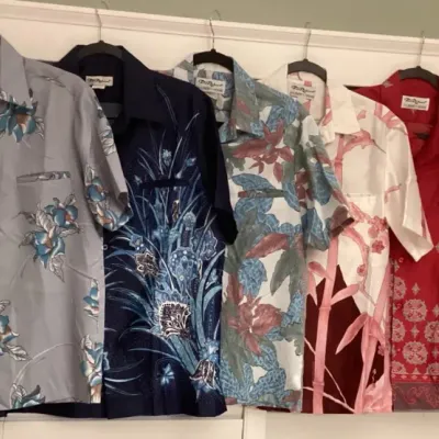 CCM033 Six Vintage Men’s Tori Richard Aloha Shirts