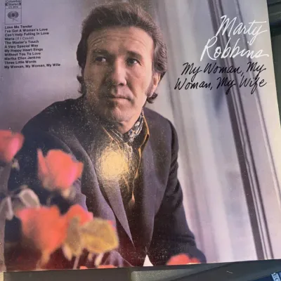Sale Photo Thumbnail #14: Marty Robbins 'My Woman, My Woman, My Wife' vinyl LP album on Columbia Stereo, released in 1970.