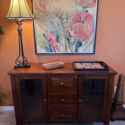 Rustic Buffet/Console Cabinet