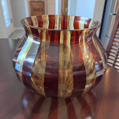 Sale Photo Thumbnail #181: Oggetti Czech Republic Art Glass Bowl