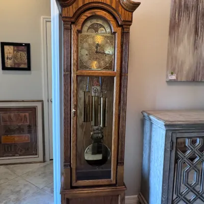 Sale Photo Thumbnail #182: Howard Miller Grandfather Clock