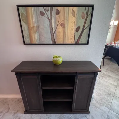 Barn Door Cabinet