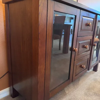 Rustic Buffet/Console Cabinet