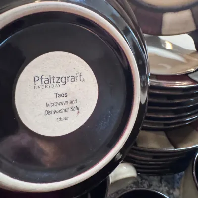 Sale Photo Thumbnail #216: Pfaltzgraff Taos Pattern Dishes