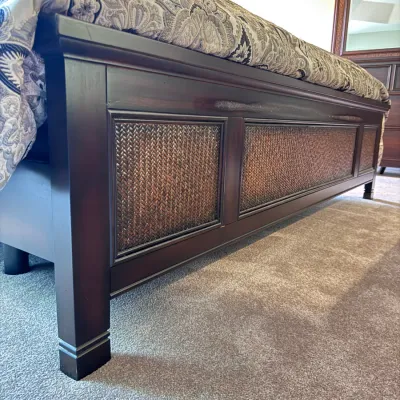 King Size Tommy Bahama Style Bed Frame