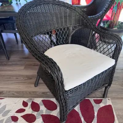 Gardenart Resin Wicker Dining Chair