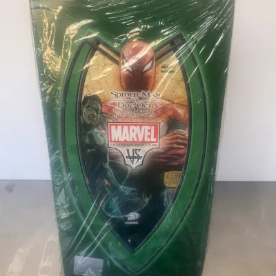 Sale Photo Thumbnail #47: Sealed Marvel VS System Spider-Man vs. Doc Ock 2-player starter deck set, in original plastic packaging.