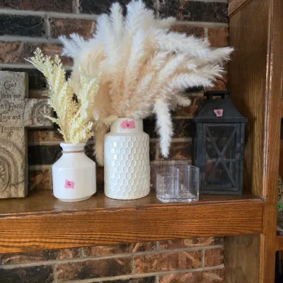 Sale Photo Thumbnail #37: Decorative Vases & Florals 