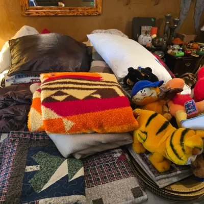 Sale Photo Thumbnail #22: Lodge Cabin Style Bedding and Blankets 