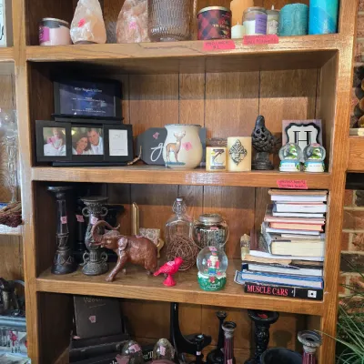 Sale Photo Thumbnail #38: Frames, Candles, Decorations. 