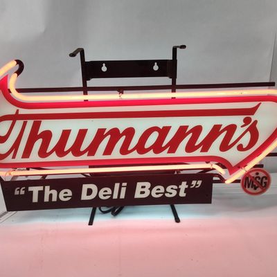 Sale Photo Thumbnail #166: Thumann's Neon & Vacuum Formed Sign