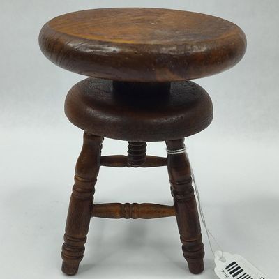 Sale Photo Thumbnail #392: Victorian Style Wooden Piano Stool