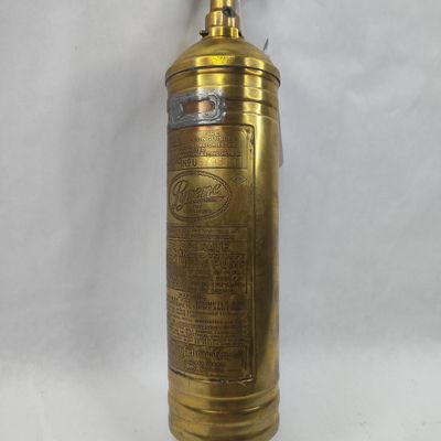Sale Photo Thumbnail #295: Pyrene Brass Hand Pump Extinguisher