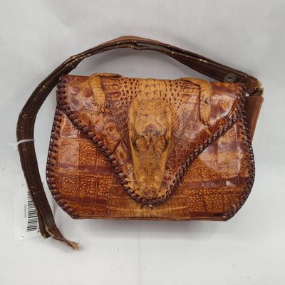 Sale Photo Thumbnail #472: Cuban Hornback Alligator Handbag