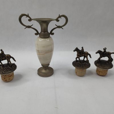 Sale Photo Thumbnail #311: Equestrian Barware & Neoclassical Urn