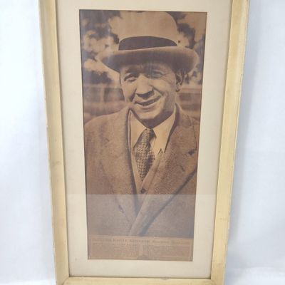 Sale Photo Thumbnail #406: Knute Rockne Memorial Printed Tribute