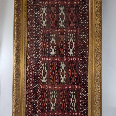 Sale Photo Thumbnail #37: Central Asian Tribal Soumak Textile