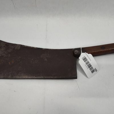 Sale Photo Thumbnail #145: Samuel Lee Carbon Steel Butcher Cleaver