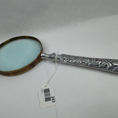 Sale Photo Thumbnail #243: Art Nouveau Floral Magnifying Glass