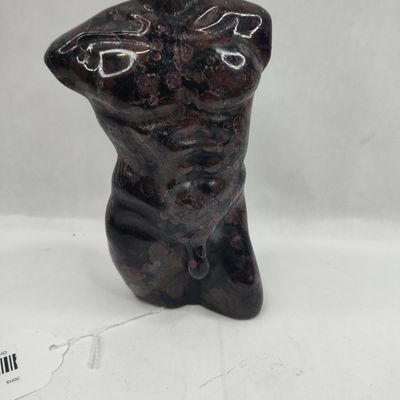 Sale Photo Thumbnail #461: Garnet & Astrophyllite Male Torso