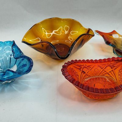 Sale Photo Thumbnail #68: Murano MCM Art Glass: Bullicante & more