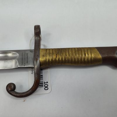 Sale Photo Thumbnail #100: Weyersberg Kirschbaum Yataghan Bayonet